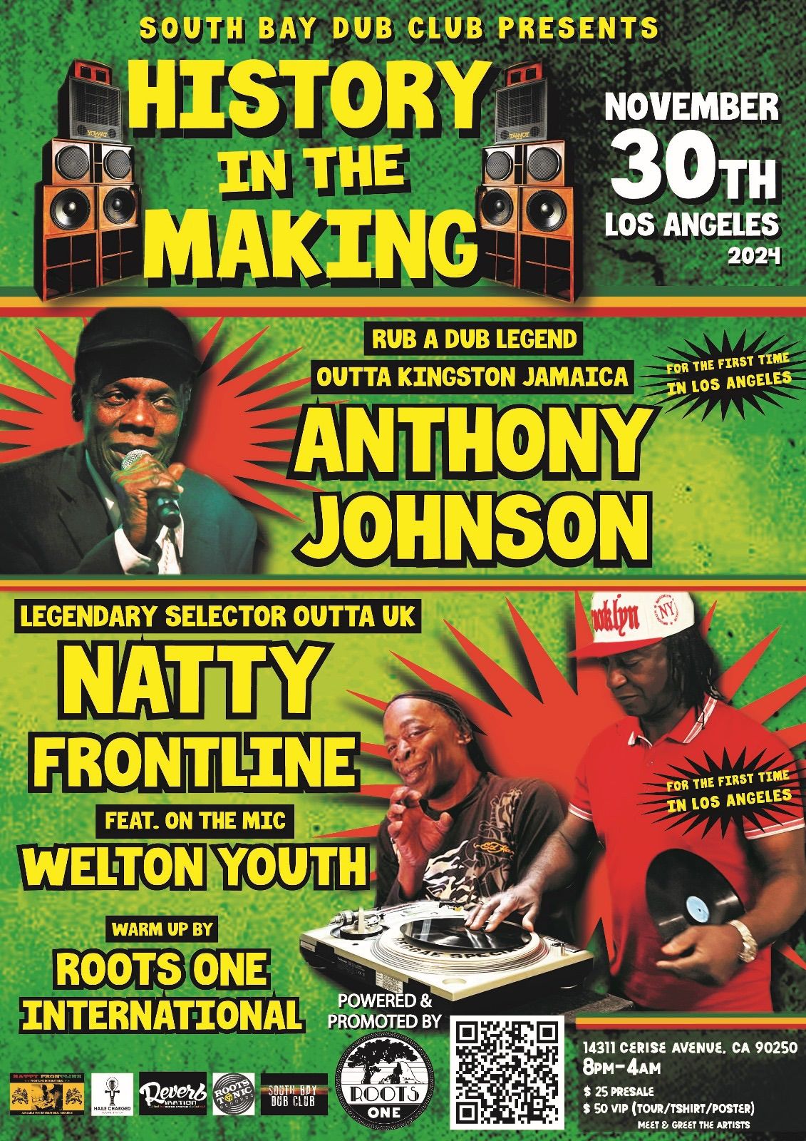 History in the Making - Natty Frontline, Anthony Johnson, and Welton Youth in California