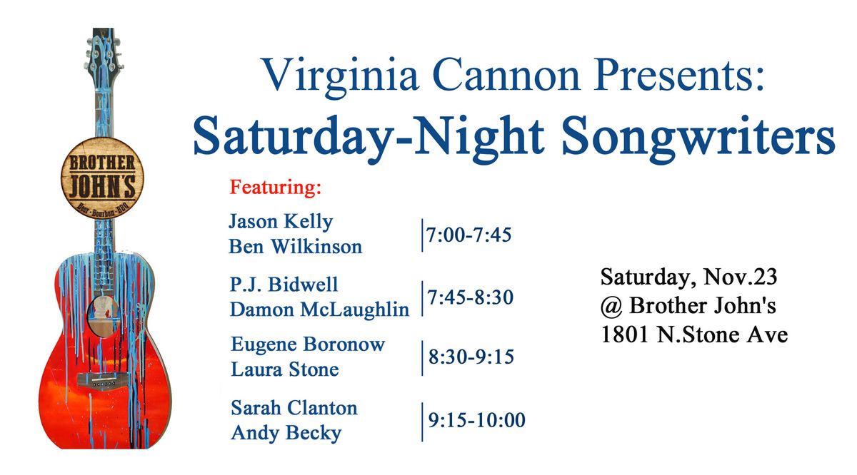 Saturday Night Songwriters @ Brother John's