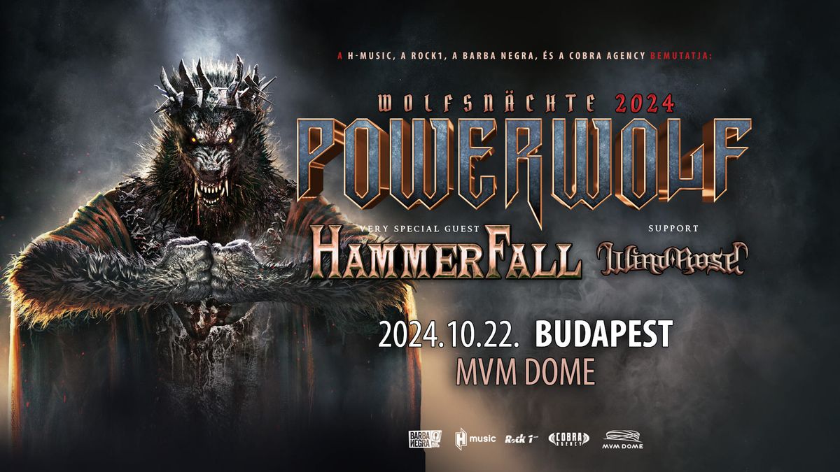 POWERWOLF - Hammerfall | MVM Dome Budapest | 22\/10\/2024 | PREVOZ iz Beograda