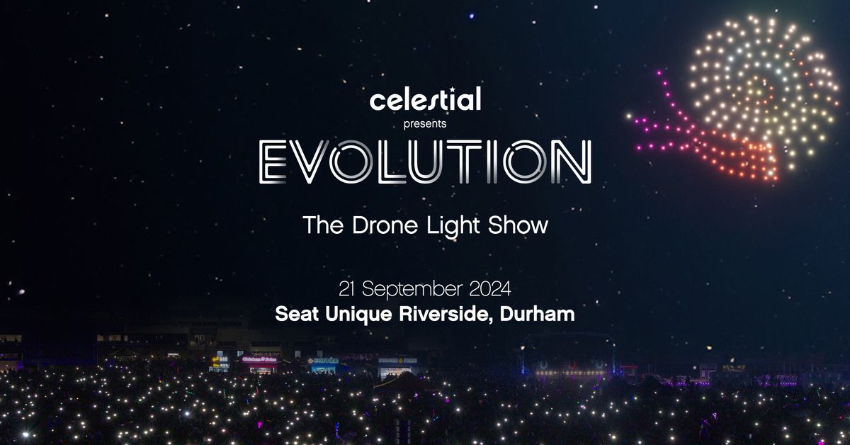 Evolution Drone Light Show: Durham