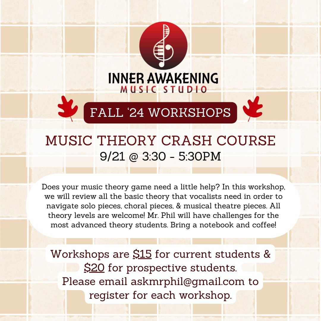 Music Theory Crash Course Workshop