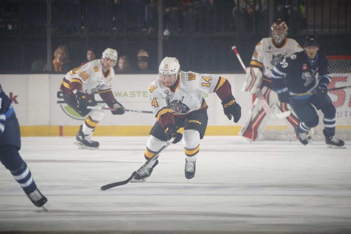 Chicago Wolves at Manitoba Moose at Canada Life Centre