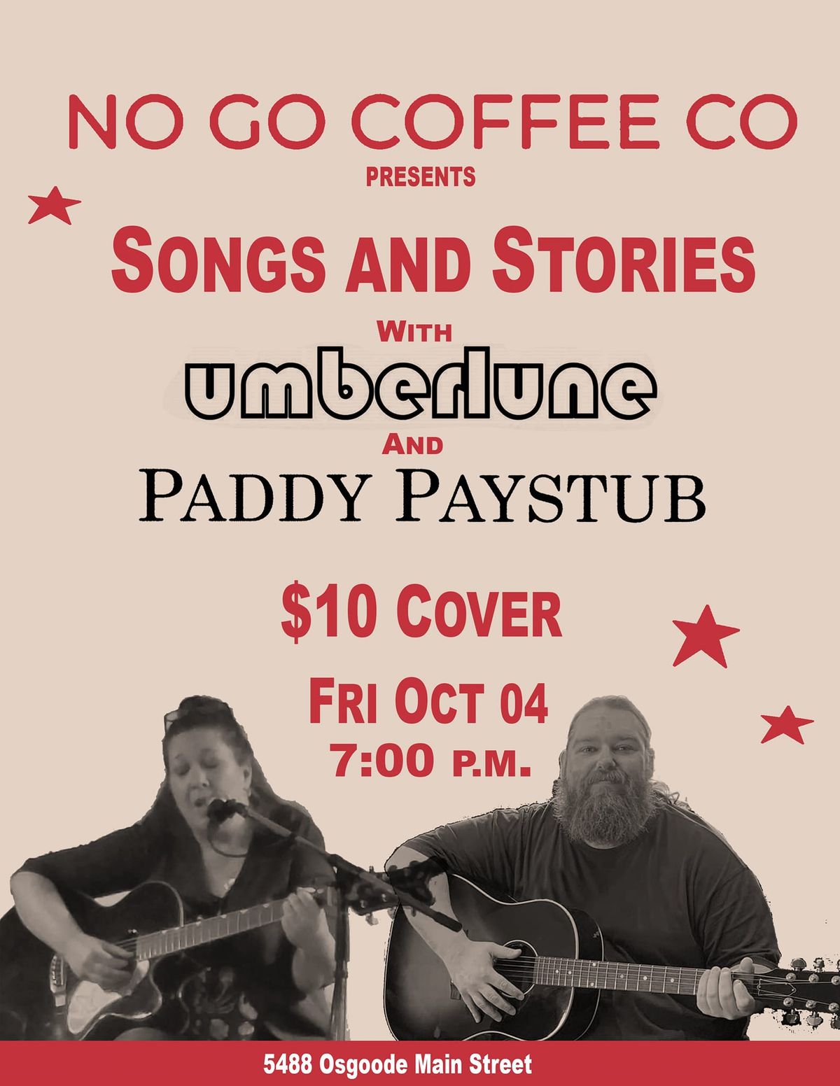 Songs & Stories with umberlune & Paddy Paystub 