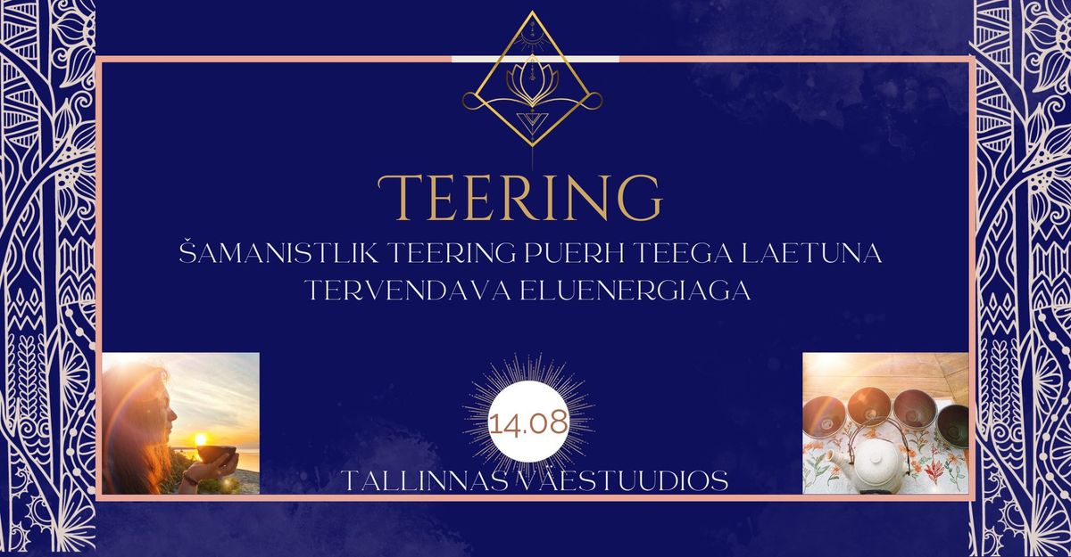 TeeRing. \u0160amanistlik TeeRing laetuna tervendava eluenergiaga 