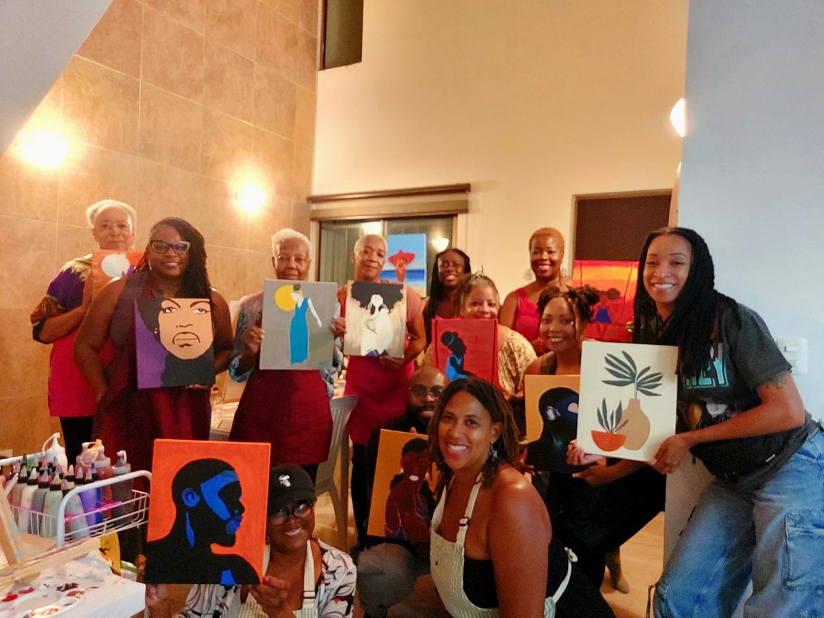 July Paint & Sip with Shaa
