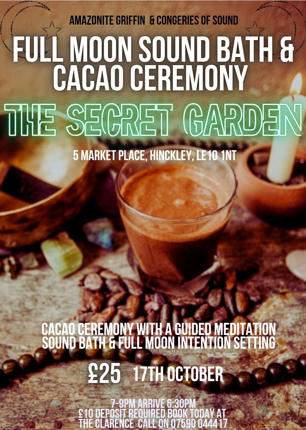 Full Moon Soundbath & Cacao Ceremony @The Secret Garden 