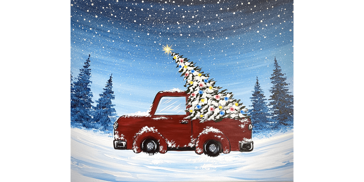 Holiday Truck - Paint and Sip in Fishkill | Classpop!\u2122