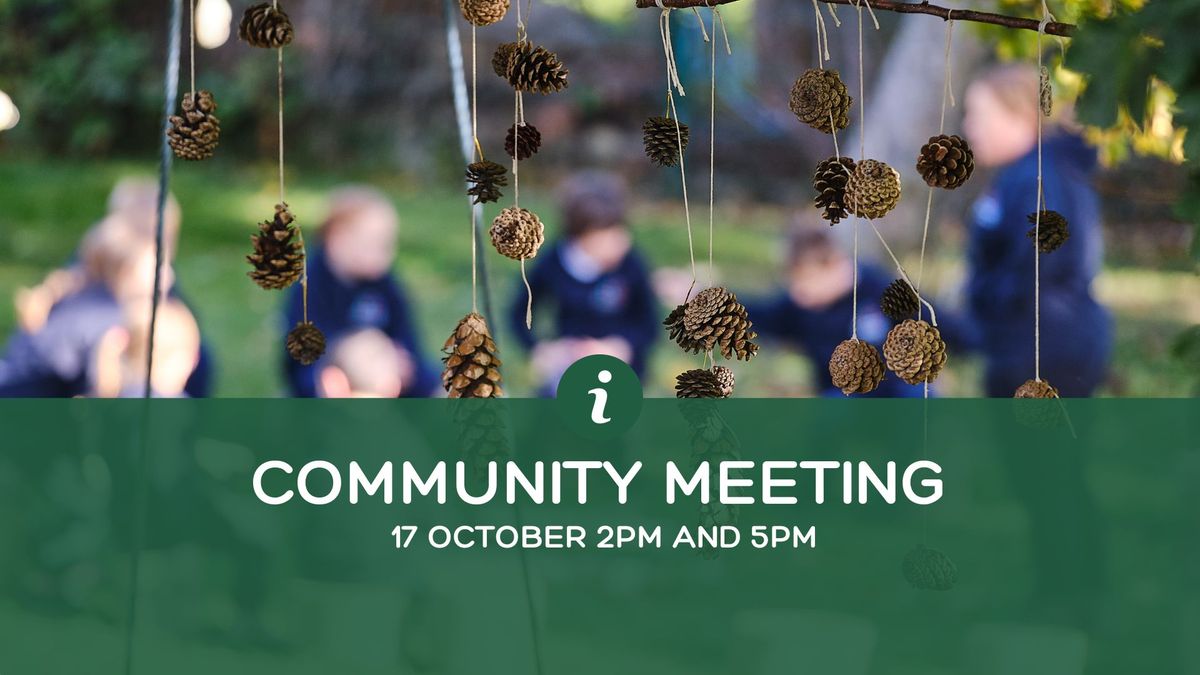 Community meeting