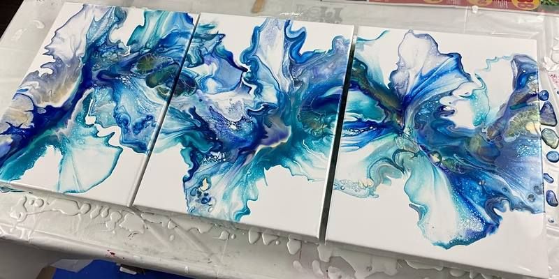 "Paint & Sip" Intro To Acrylic Dutch Pouring!