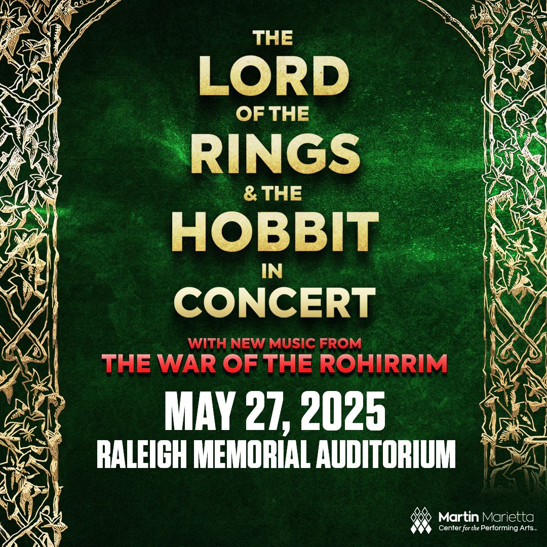 The Lord of the Rings and The Hobbit in Concert at Martin Marietta Center for the Performing Arts - Memorial Auditorium