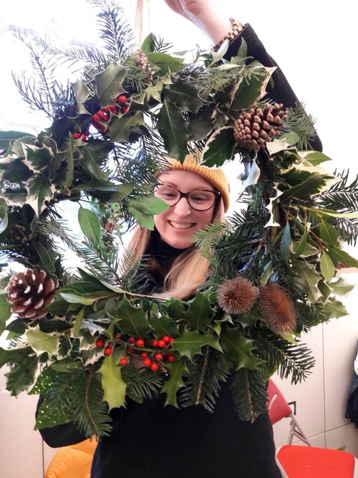 Christmas Wreath Making at The Samuel Worth Chapel