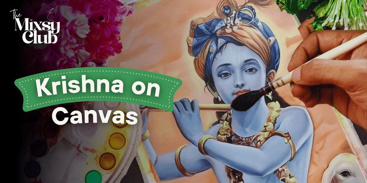 Krishna on Canvas