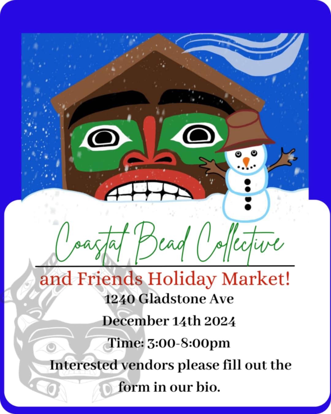 Coastal Bead Collective and Friends Indigenous Holiday market 