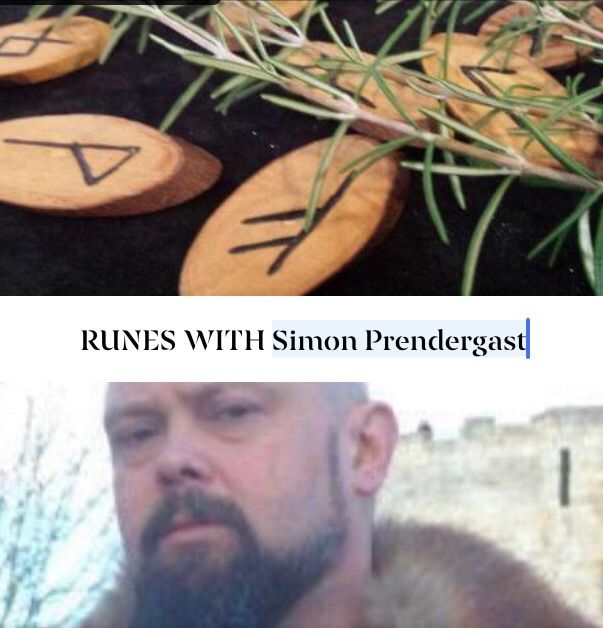 RUNES WORKSHOP WITH SIMON PRENDERGAST