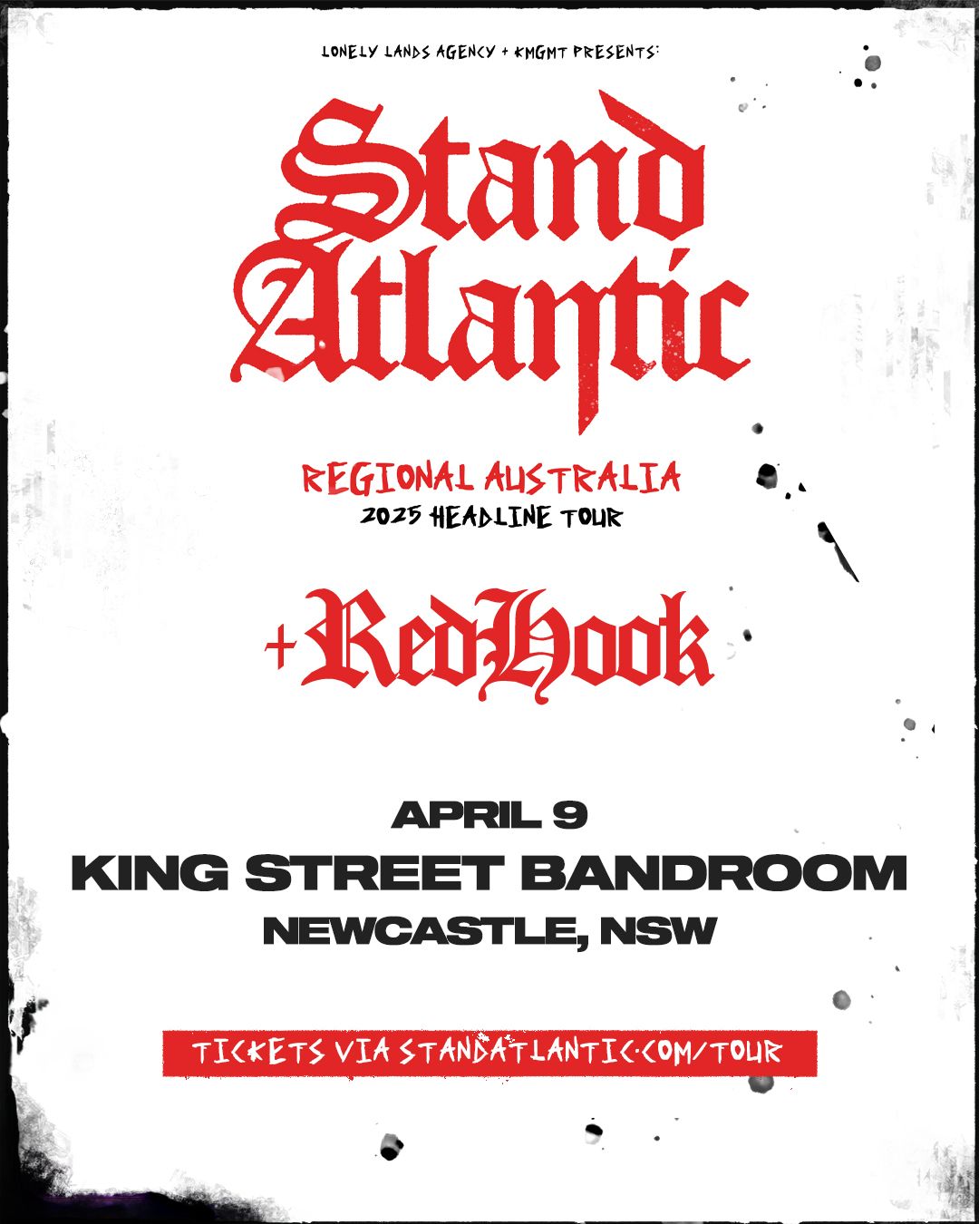 NEWCASTLE, NSW - Stand Atlantic + Guests (RedHook and more)