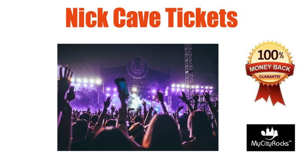 Nick Cave Tickets Los Angeles CA Orpheum Theatre LA