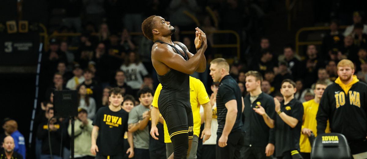 Parking Iowa Hawkeyes at Oklahoma State Cowboys Wrestling