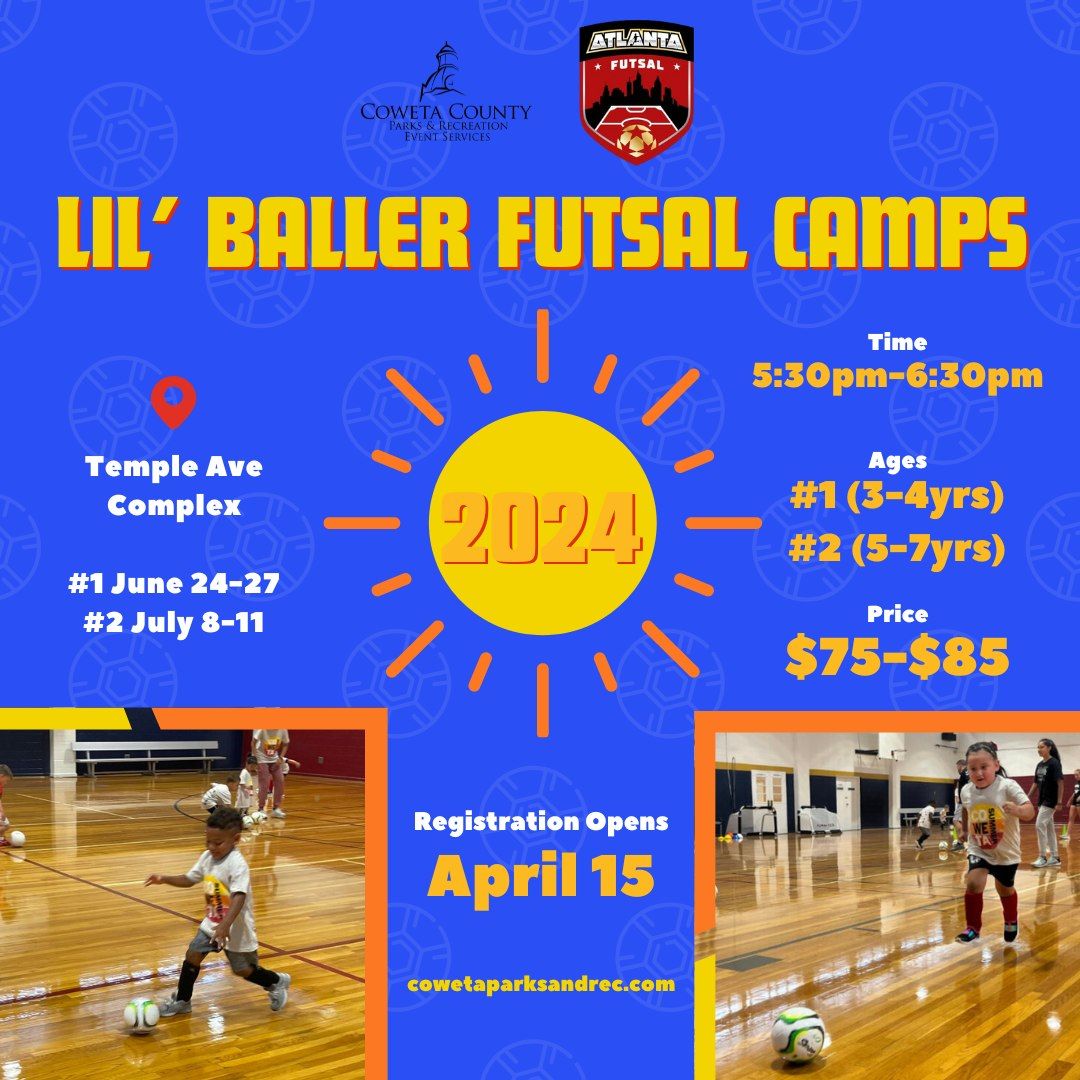 Lil' Baller Futsal Camp #2 (Ages 5-7)