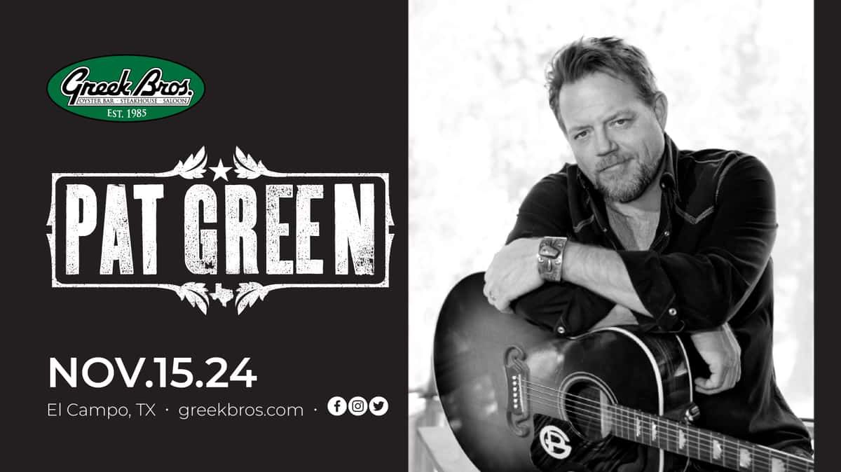 Pat Green at Gruene Hall