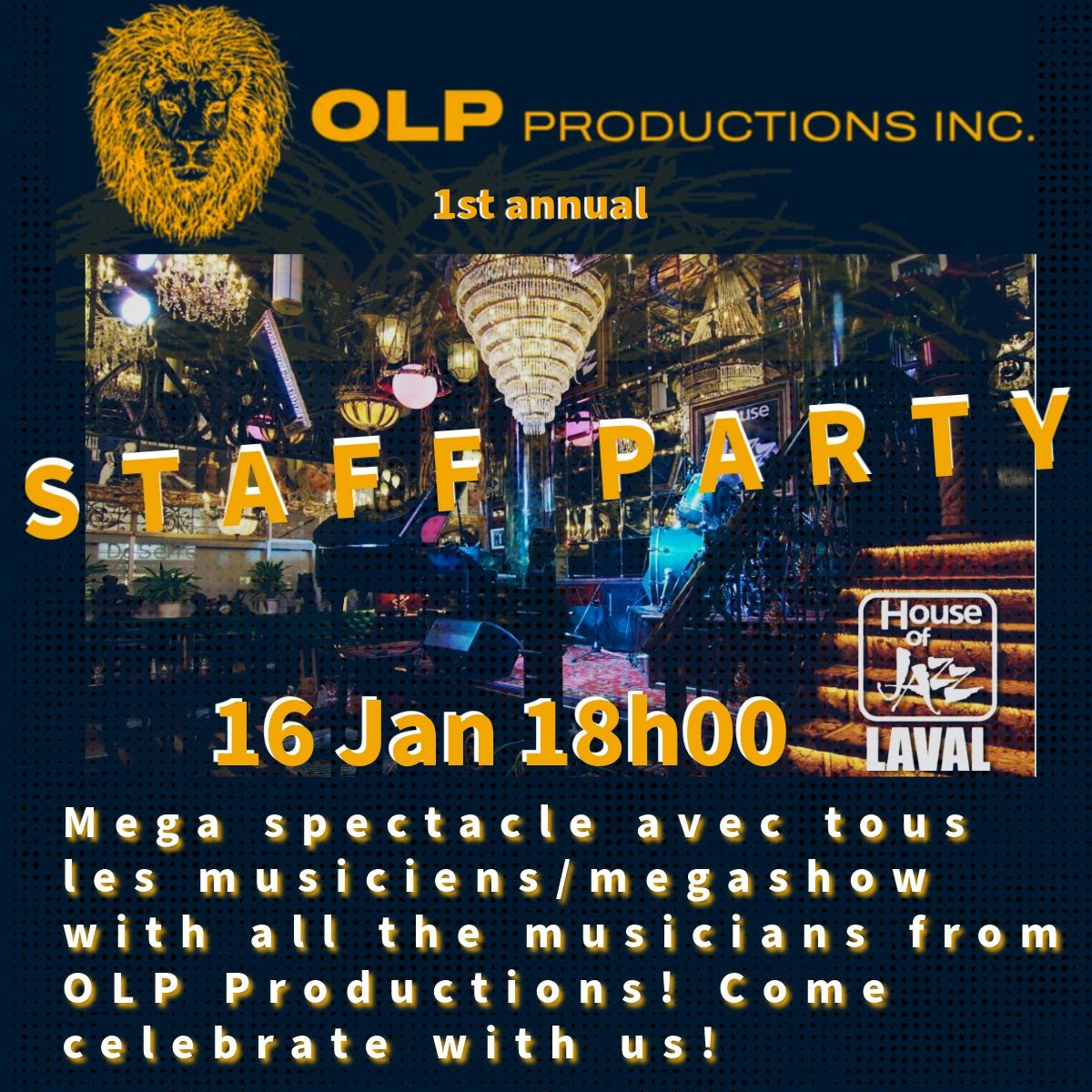 OLP Productions 1st annual Staff Party!