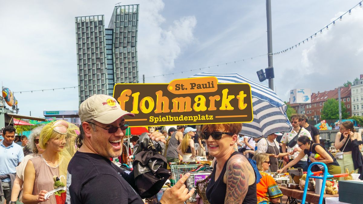 Flohmarkt auf dem Spielbudenplatz