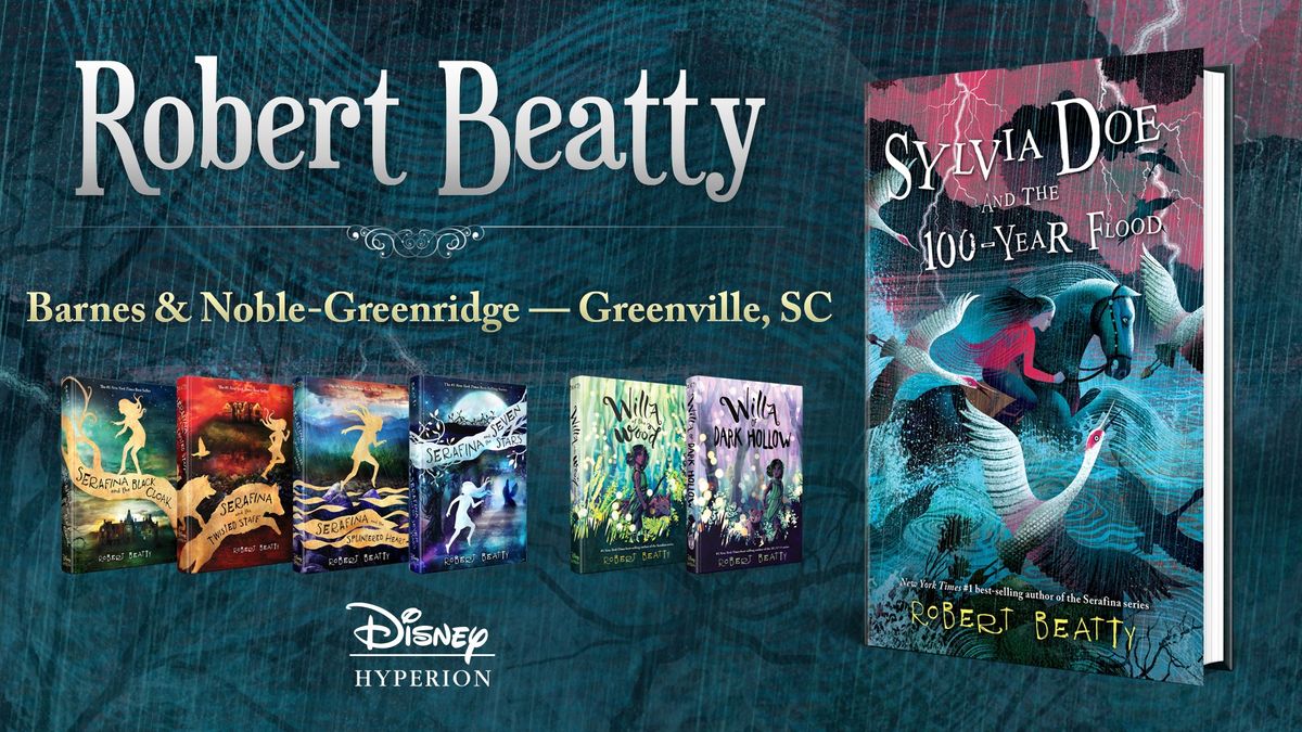 Robert Beatty Author Event - Sylvia Doe Launch - GREENVILLE