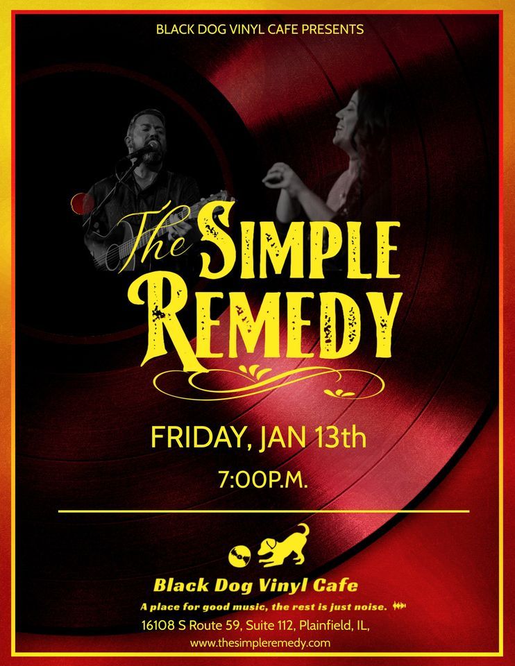 The Simple Remedy Duo at Black Dog VInyl Cafe