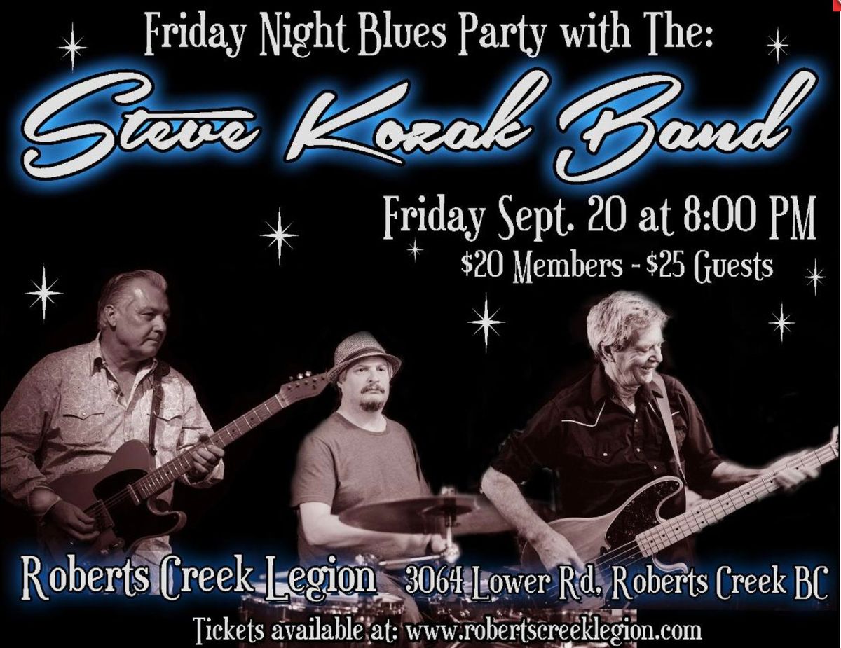 Steve Kozak Band Blues Party! 