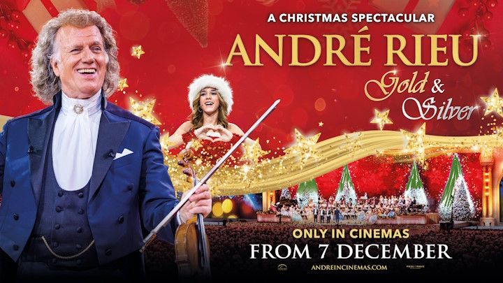 Andr\u00e9 Rieu's 2024 Christmas Concert: Gold and Silver (U)