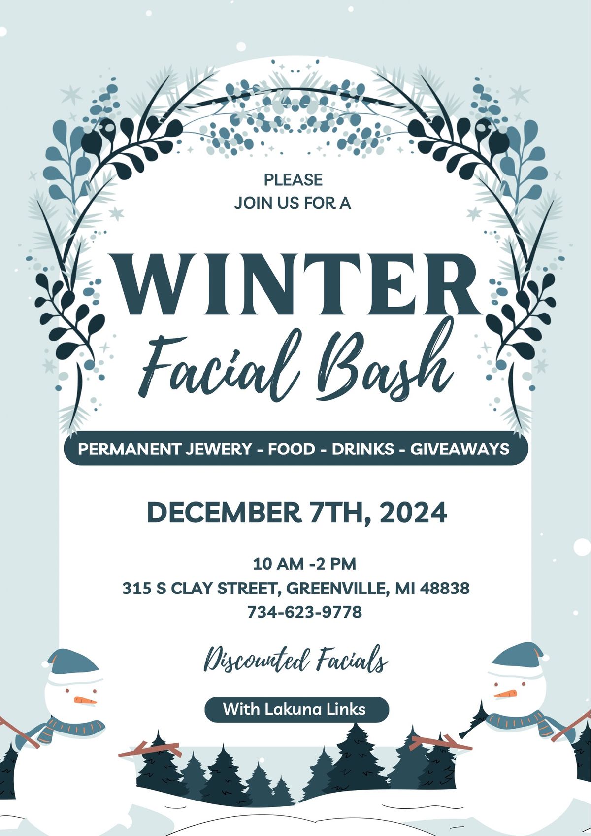 Winter Facial Bash