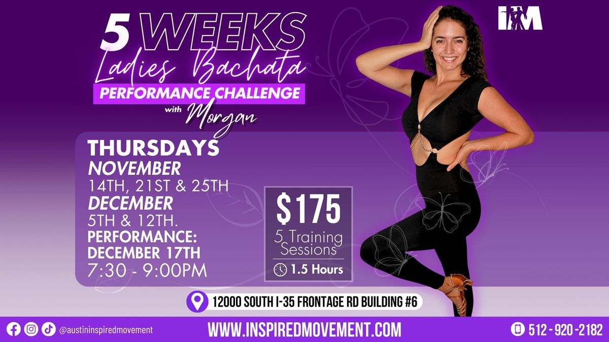 5-Week Ladies Bachata Performance Challenge