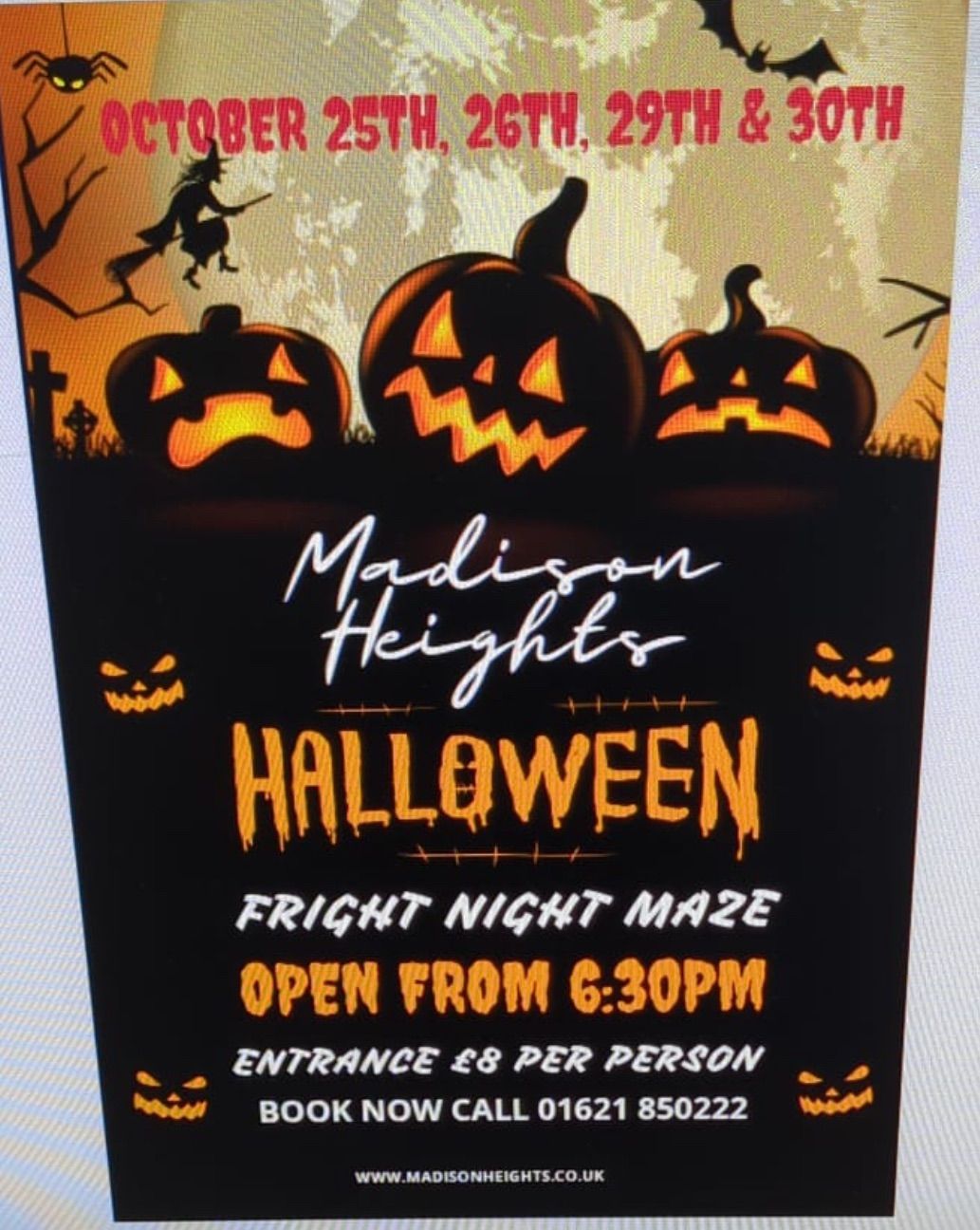 Halloween scare maze in Monkey Puzzle for kids & Adults 