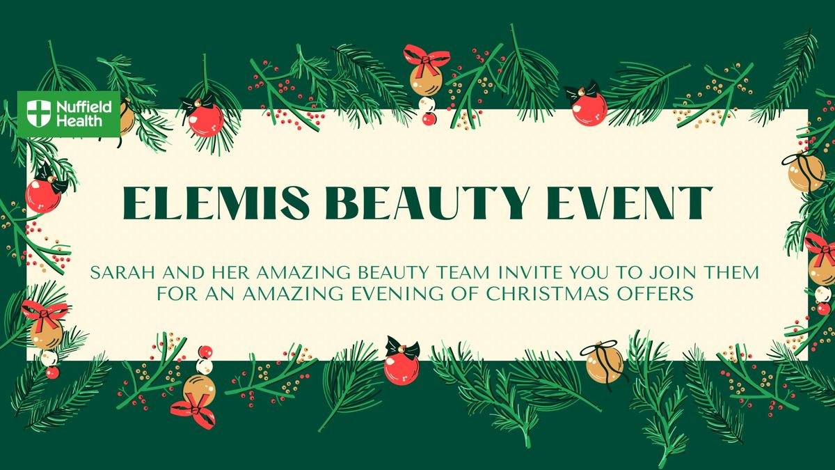 Exclusive Elemis Party Event