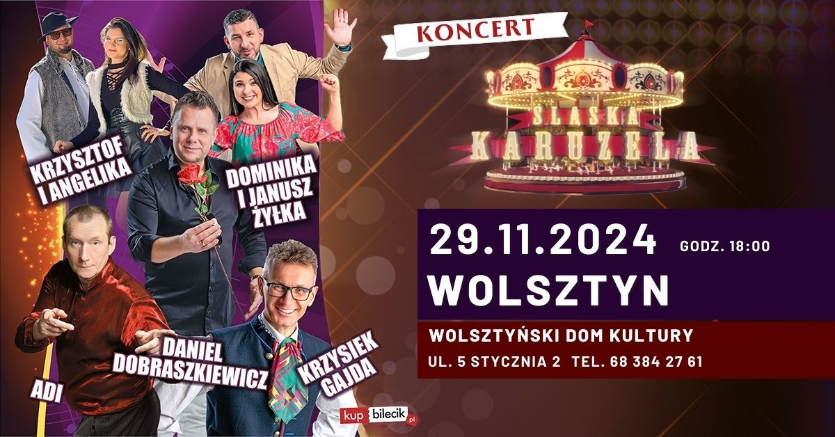 \u015aL\u0104SKA KARUZELA Z HUMOREM - WOLSZTYN