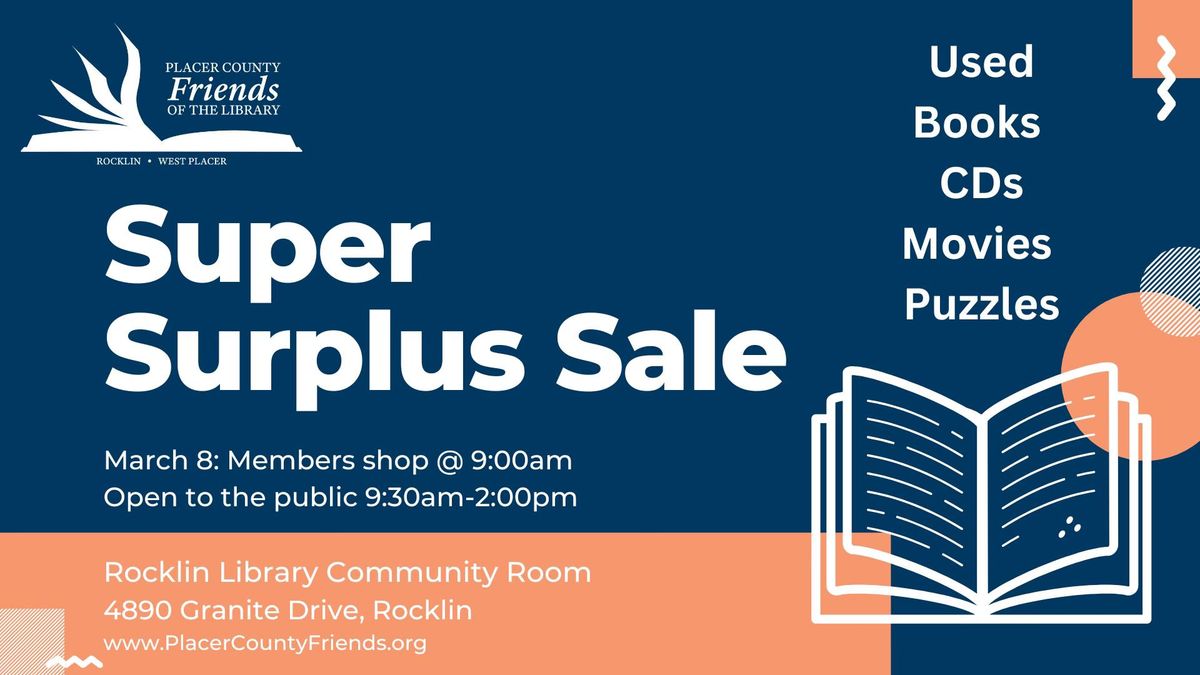 Surplus Book Sale