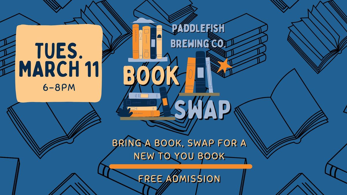 \ud83d\udcda Book Swap @ Paddlefish Brewing