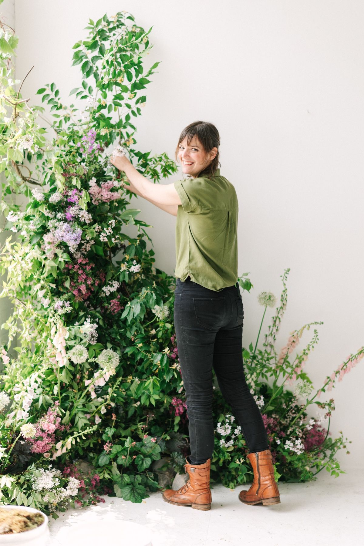 Vancouver Hands-on Workshop : Sustainable Dutch Floral Design Techniques with Anne Van Midden