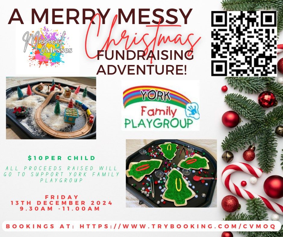 A Merry Messy Play Christmas Fundraising Adventure! - York