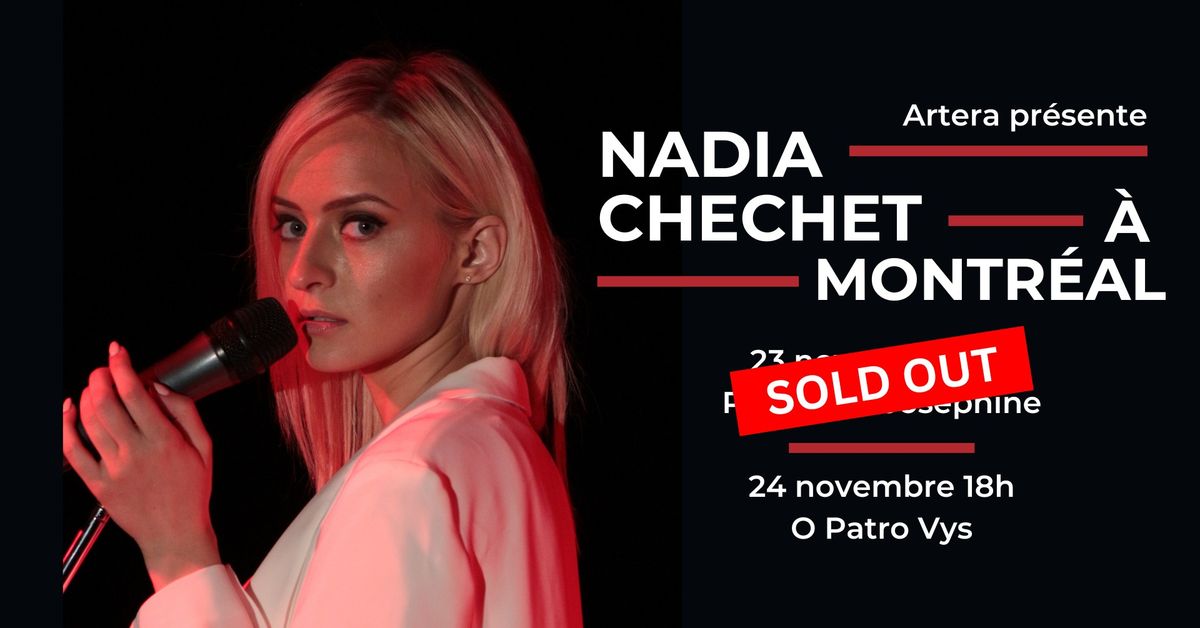 Nadia Chechet \u00e0 Montr\u00e9al