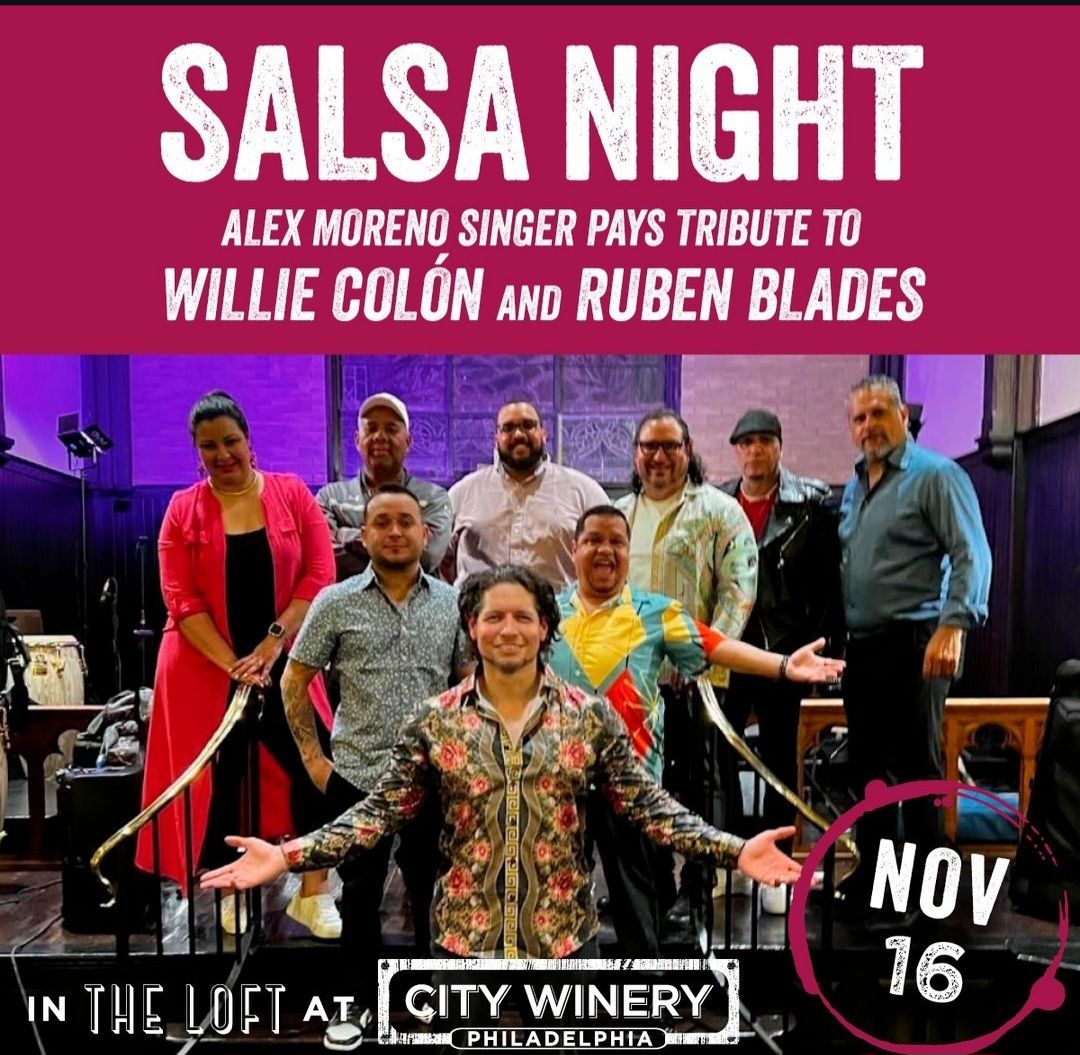 Alex Moreno Singer at City Winery - Philadelphia