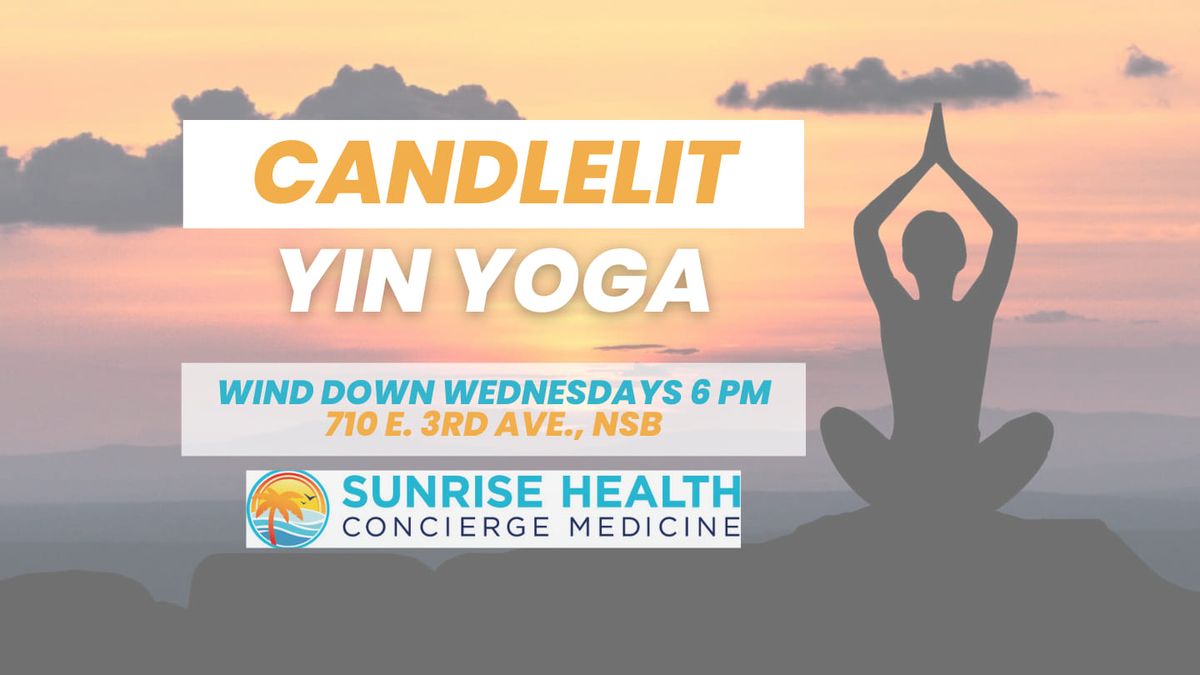 Candlelit Yin Yoga - Wind Down Wednesdays