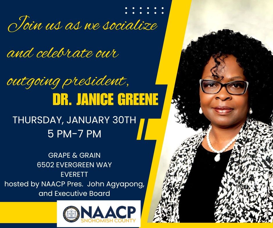 Socialize and Celebrate Dr. Janice Greene 