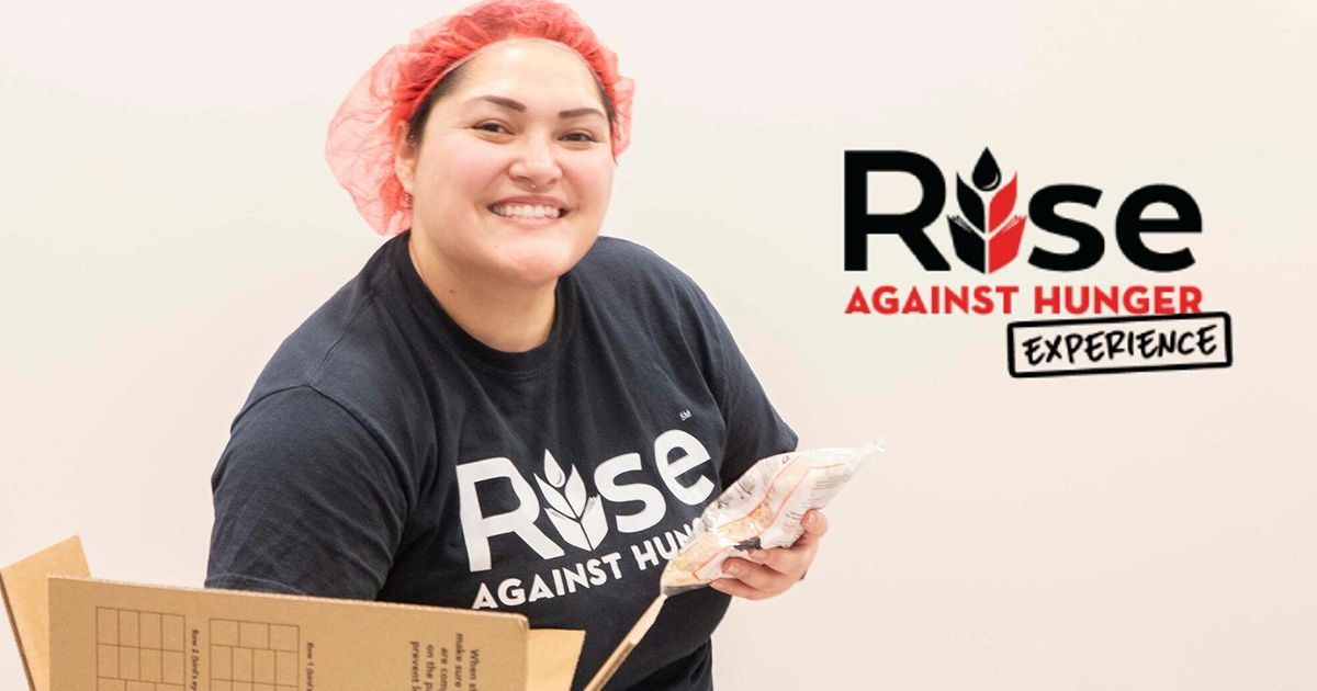 Rise Against Hunger Packing Event