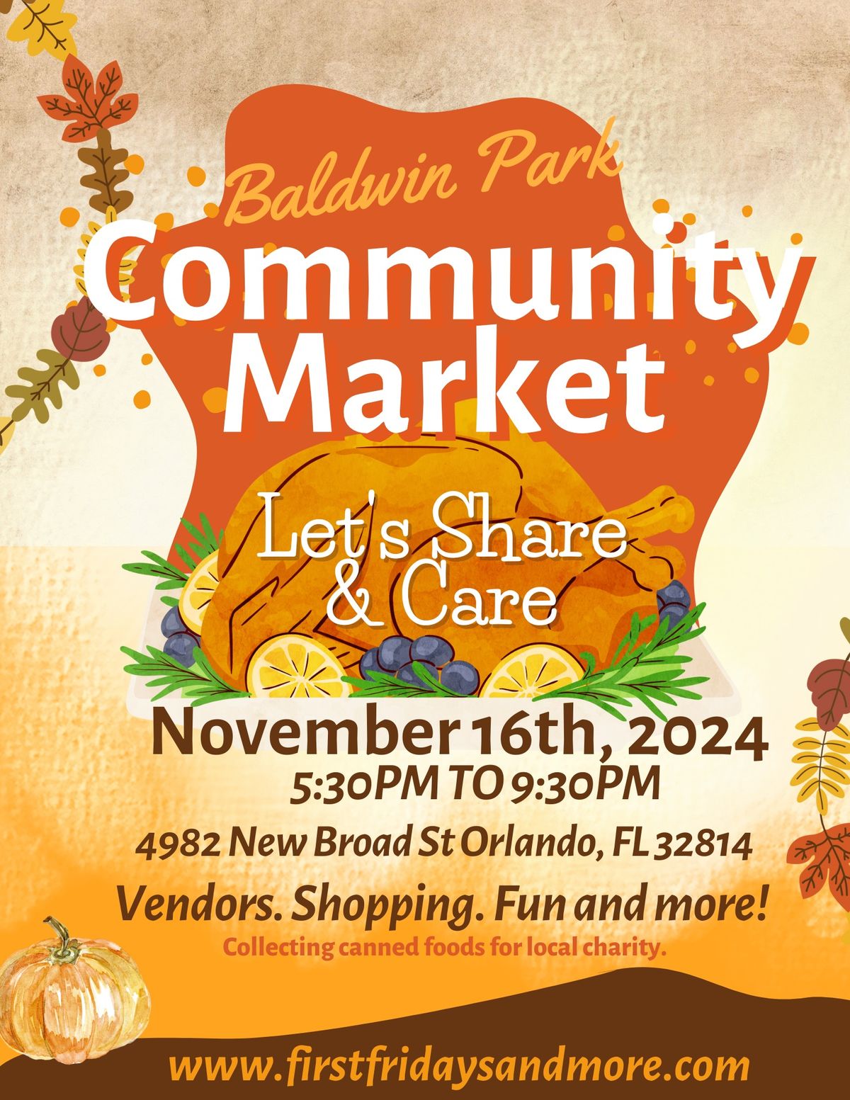 Baldwin Park Community Market November