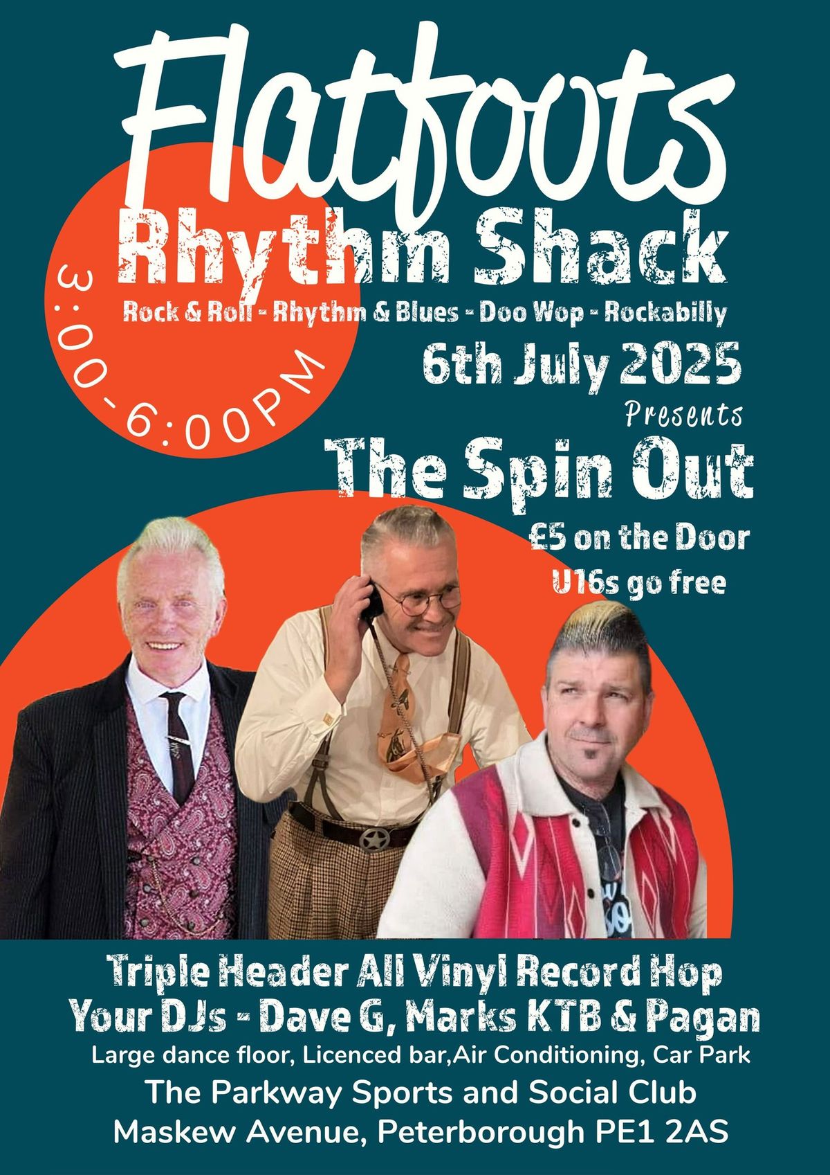 Flatfoots Rhythm Shack - The Spin Out, all vinyl hop