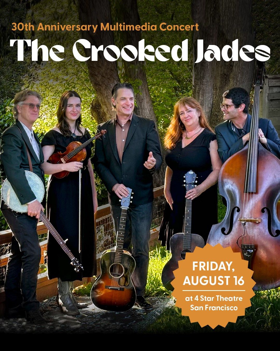 Crooked Jades 30th Anniversary Multimedia Concert