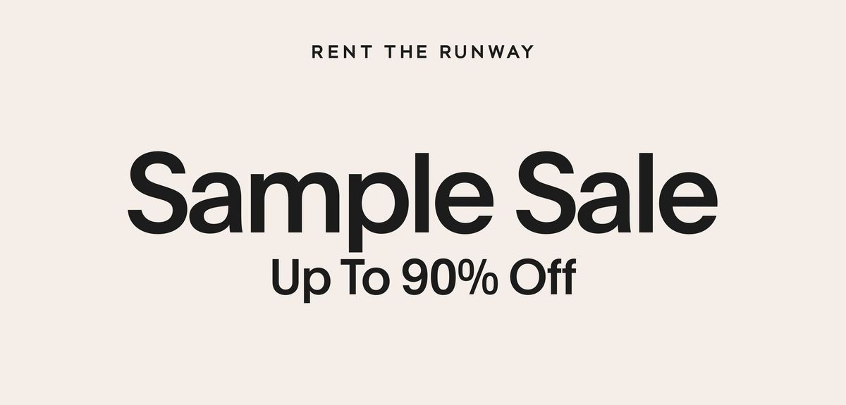 DC Rent The Runway Sample Sale