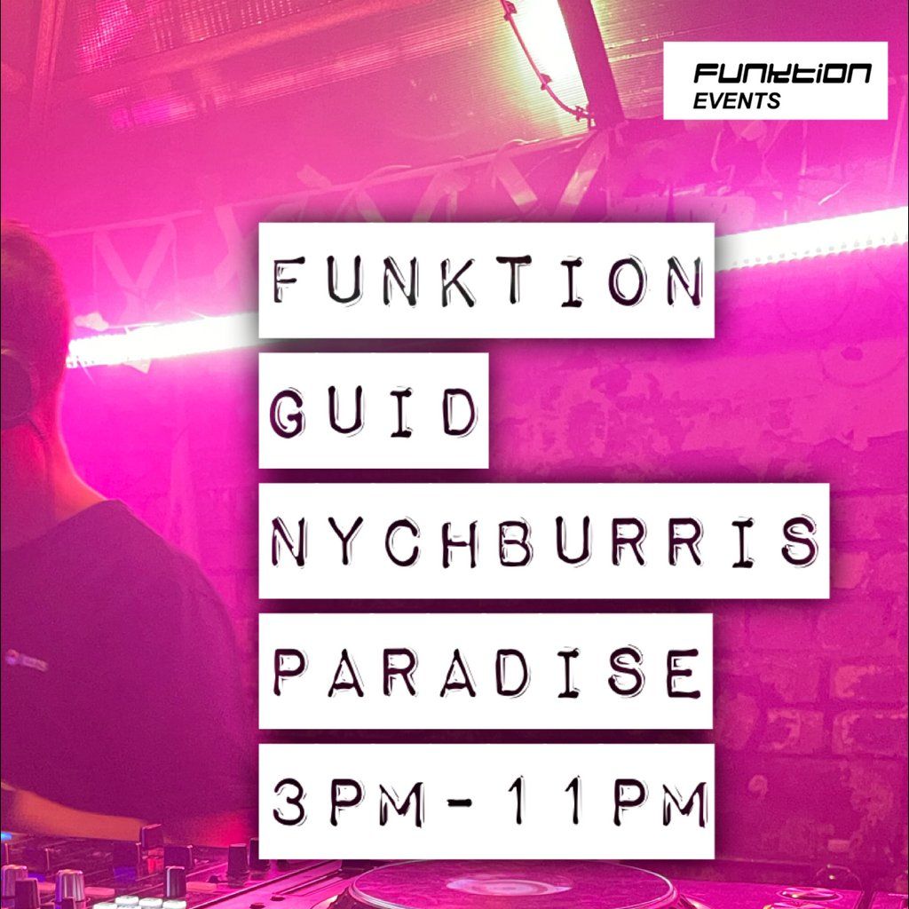 Funktion Guid Nychburris Day Party Paradise