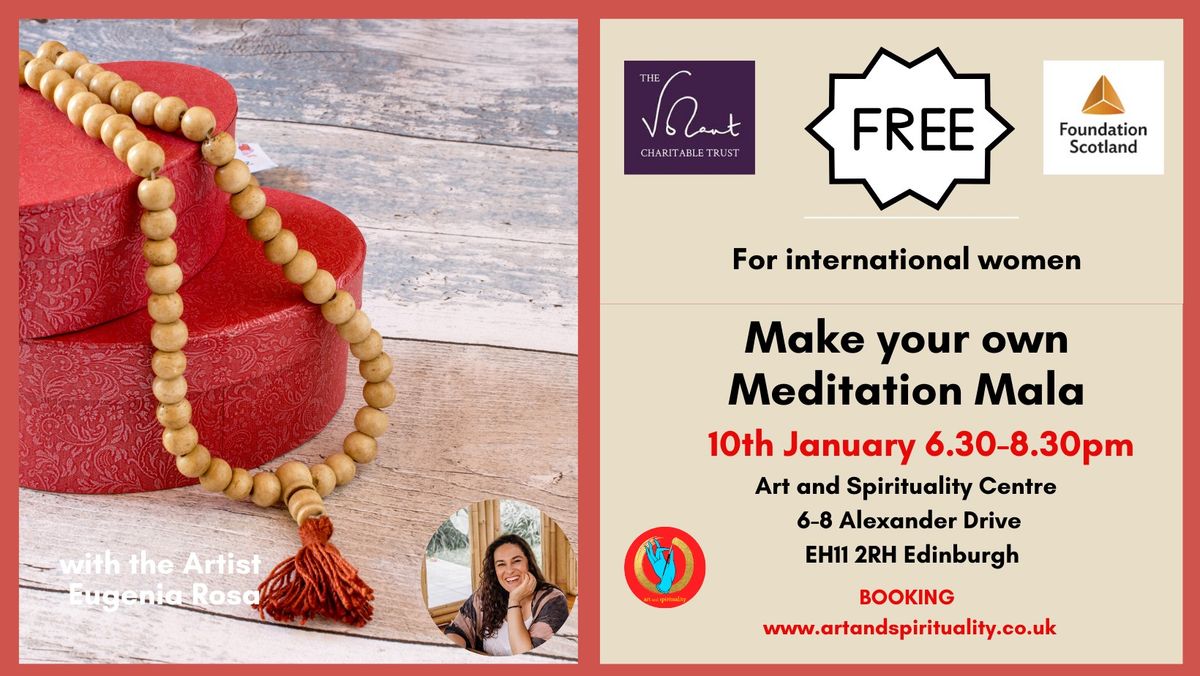 10th January FREE: MAKE YOUR OWN MEDITATION MALA