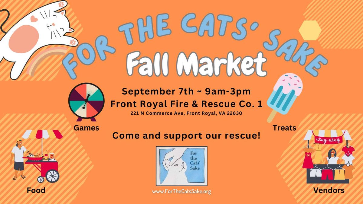 For the Cats' Sake Fall Market
